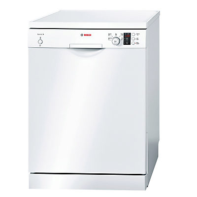 Bosch SMS50C22GB Freestanding Dishwasher, White